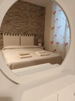 Letto o letti in una camera di Domos Le Due Tuie