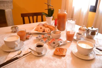 Cibo presso il bed & breakfast o nelle vicinanze