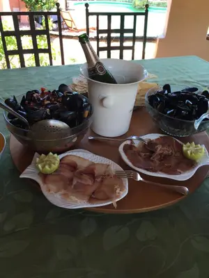 Cibo presso l'affittacamere o nelle vicinanze