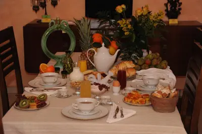 Cibo presso il bed & breakfast o nelle vicinanze