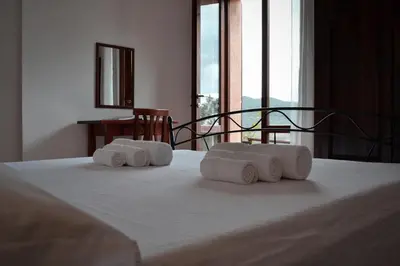 Letto o letti in una camera di Nurazzolas