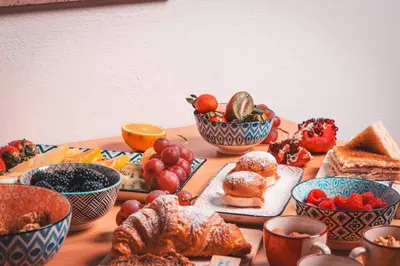 Cibo presso il bed & breakfast o nelle vicinanze