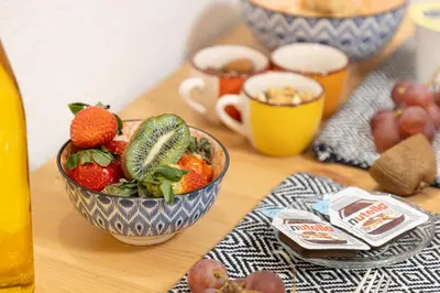 Cibo presso il bed & breakfast o nelle vicinanze