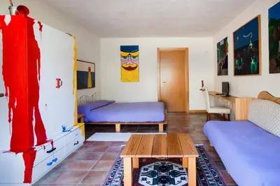 Letto o letti in una camera di Il Locandiere