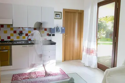 Cucina o angolo cottura di Residence Sa Pintadera