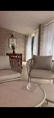 Area soggiorno di Residence Sa Pintadera