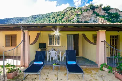 Balcone o terrazza di Appartamento fronte mare Perdepera