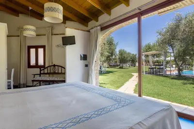 Letto o letti in una camera di Locanda Da Renzo