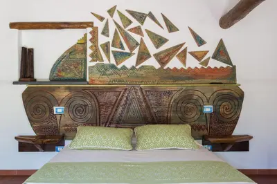 Letto o letti in una camera di Locanda Da Renzo