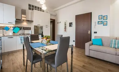 Cucina o angolo cottura di Wonderful apartment in Cagliari center