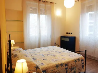 Letto o letti in una camera di Wonderful apartment in Cagliari center