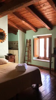 Letto o letti in una camera di Is Antas