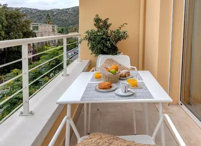 Balcone o terrazza di Arveskida Suite Apartment