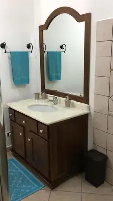 Bagno di CAMY Apartment Scopri Tortolì Appartamento Centrale vicino alle Spiagge!