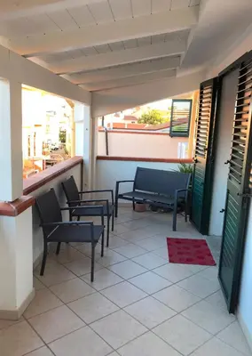 Balcone o terrazza di CAMY Apartment Scopri Tortolì Appartamento Centrale vicino alle Spiagge!