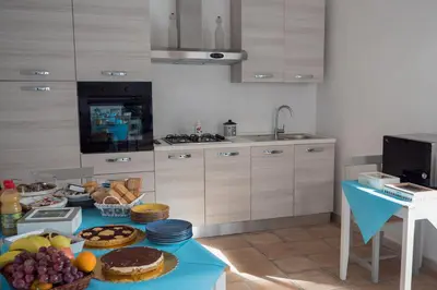 Cucina o angolo cottura di Villa Chiara