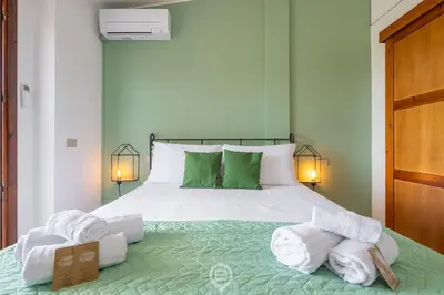 Letto o letti in una camera di Grace's House