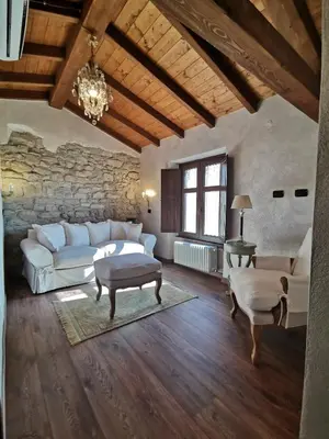 Area soggiorno di L'Antica Dimora - Suites & Apartments
