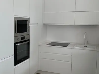 Cucina o angolo cottura di La Porta sulla spiaggia Casa vacanze