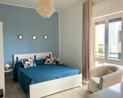 Letto o letti in una camera di Poetto Beach House-Molara Due