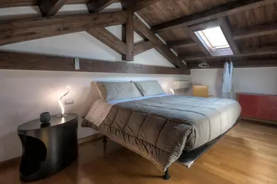 Letto o letti in una camera di Right House - Characteristic Marina District