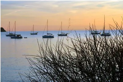 Paesaggio naturale nelle vicinanze della casa vacanze
