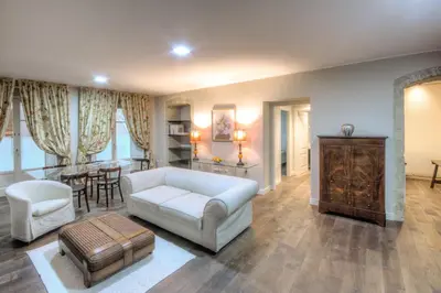 Area soggiorno di Right House di Via Sulis - Best Neighborhood in the Town