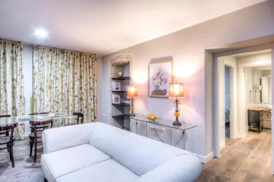 Area soggiorno di Right House di Via Sulis - Best Neighborhood in the Town