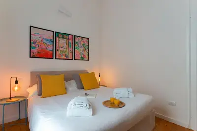 Letto o letti in una camera di CrossRoad Four - locazione turistica
