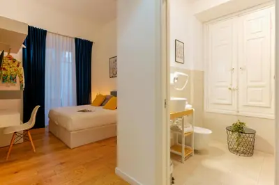 Letto o letti in una camera di CrossRoad Four - locazione turistica