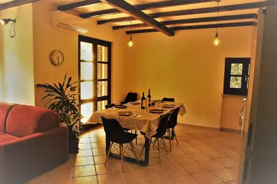 Area soggiorno di Fenile Apartments