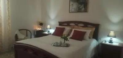 Letto o letti in una camera di B&B Cuore e Vento