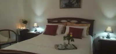 Letto o letti in una camera di B&B Cuore e Vento