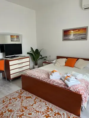 Letto o letti in una camera di Nel cuore del centro storico