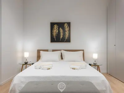 Letto o letti in una camera di Corso 220 - City Centre