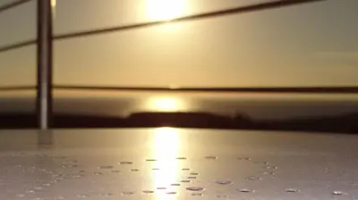 Alba o tramonto visti dall'interno dell'hotel o dai dintorni