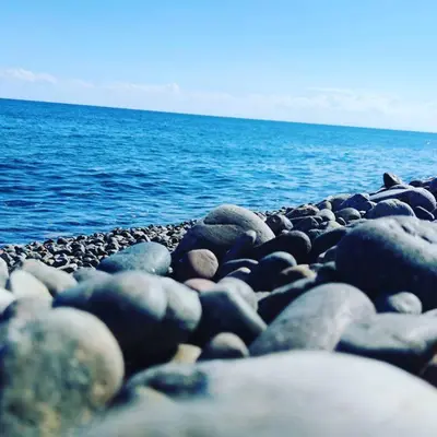 Paesaggio naturale nelle vicinanze del campeggio