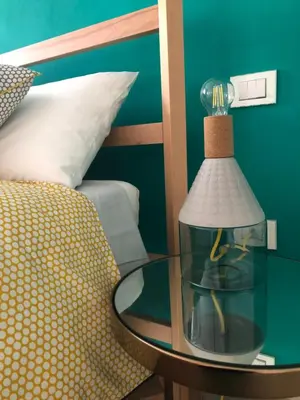 Letto o letti in una camera di casa minù santa chiara