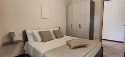 Letto o letti in una camera di Casa di Lisa