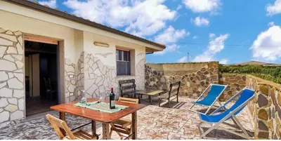 Patio o area all'aperto di Ferienwohnung Panorama, Wohlfühloase Auszeit