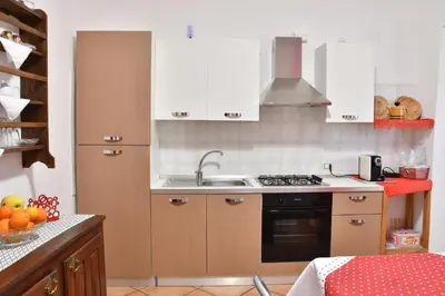Cucina o angolo cottura di B&B Mitzixeddas Sa Domu de Braxia