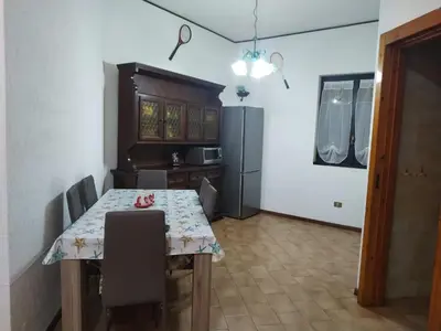 Cucina o angolo cottura di Villa Ginepro Sardegna Santa Margherita di Pula mare blu
