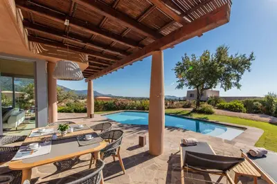 Piscina di Is Molas Villas o nelle vicinanze