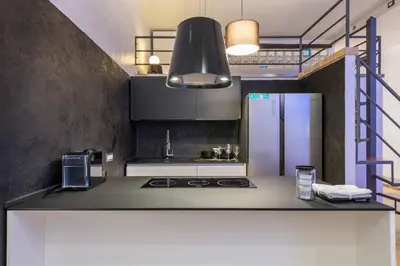 Cucina o angolo cottura di Leonida's Home 2 Open Space