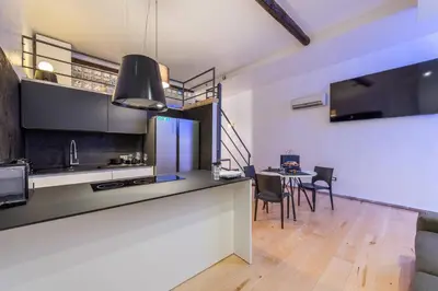Cucina o angolo cottura di Leonida's Home 2 Open Space