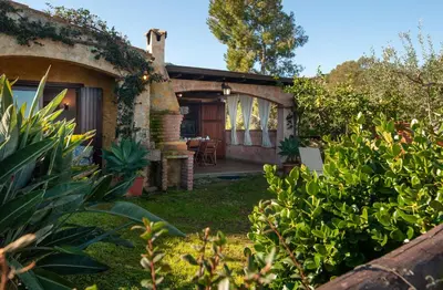 Giardino di Villa Alea panoramica
