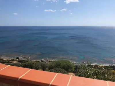 Paesaggio naturale nelle vicinanze della villa