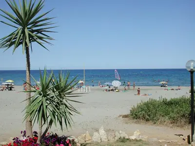 Paesaggio naturale nelle vicinanze della villa