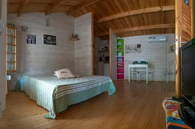 Letto o letti in una camera di B&b Ventuno Barumini