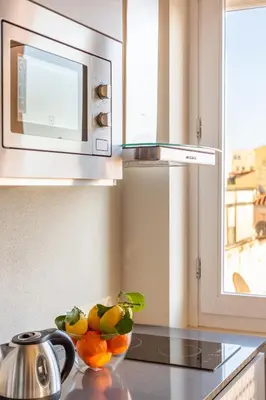 Cucina o angolo cottura di Ollihomes Relaxury Apartment
